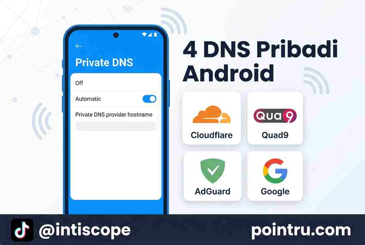 4 DNS Pribadi Android Biar Browsing Anti Lemot