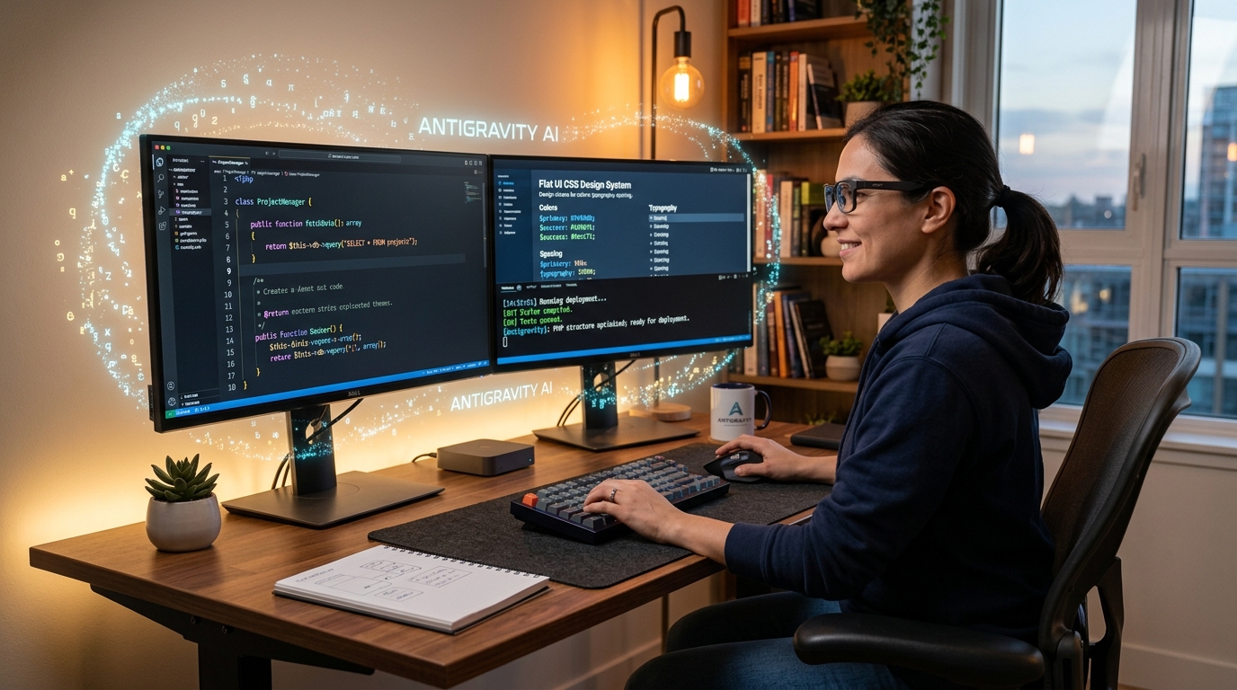 Kolaborasi Pemrograman Bersama AI Antigravity IDE